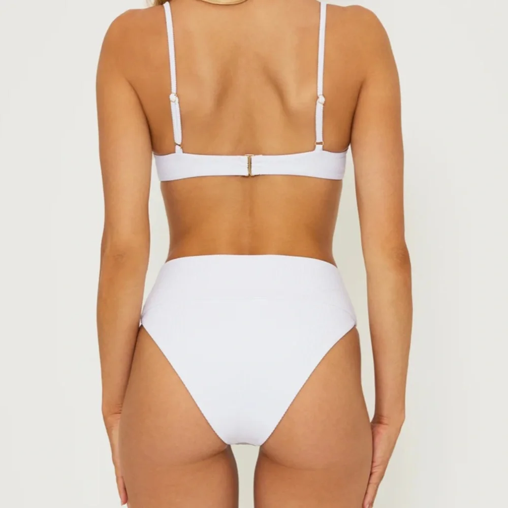 Beach Riot White Bikini Bottom - Picture 5 of 7